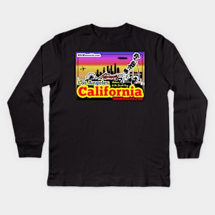 Los Angeles California Kids Long Sleeve T-Shirt